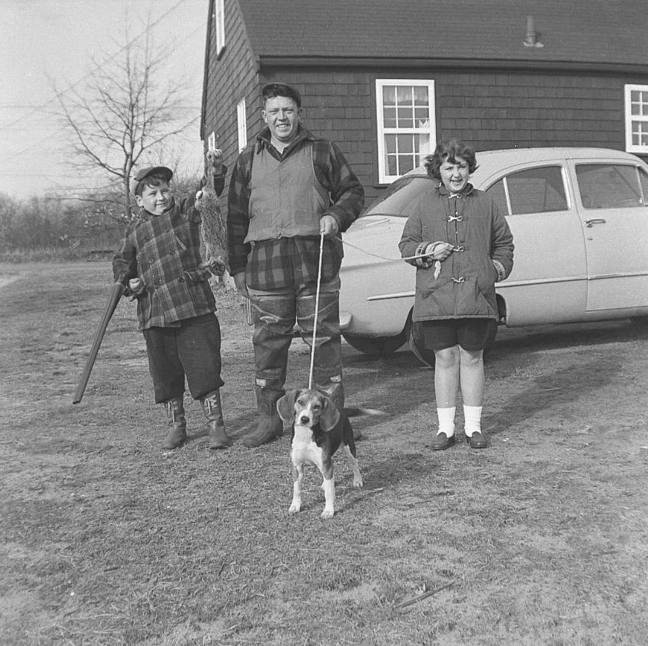 Norman Rockwell family photo. 